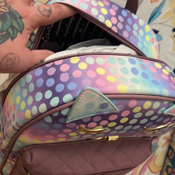 Betsey Johnson kitty backpack - Picture 3 of 3